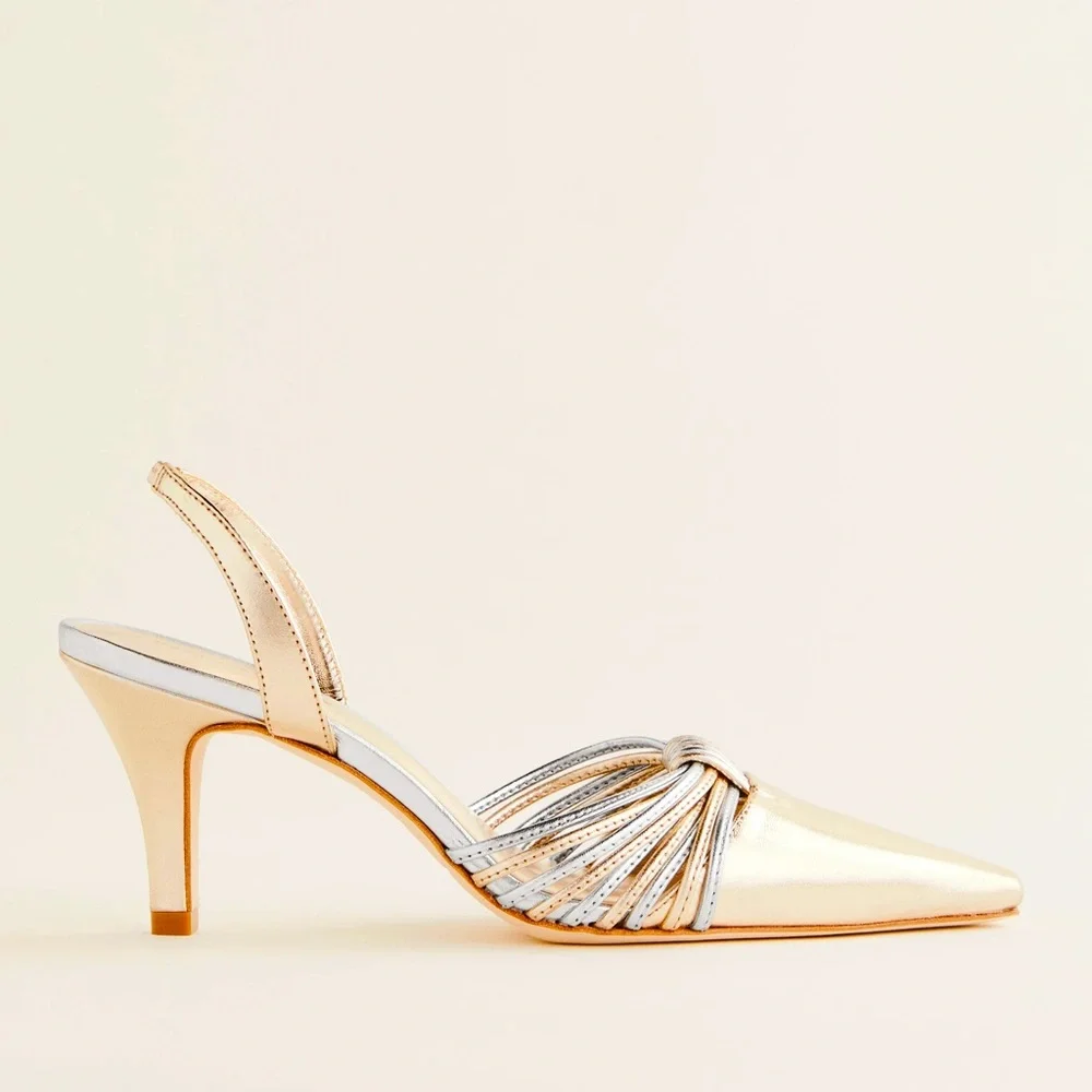 NWB Reformation slingback pumps